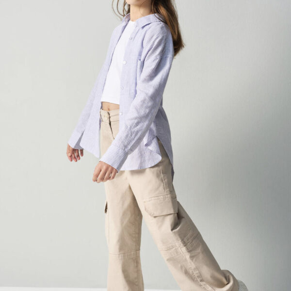 Pantalone cargo ragazza